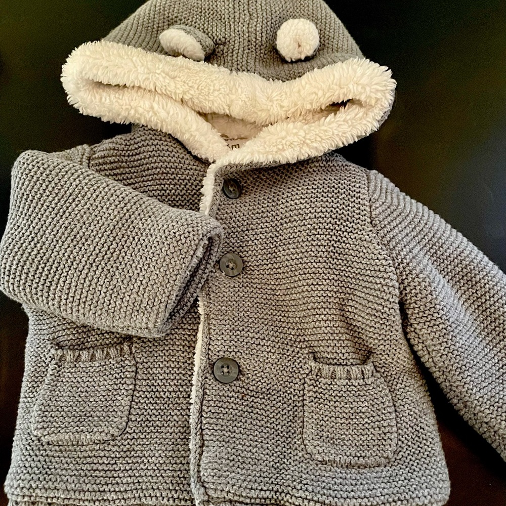 Carter’s 6 Months Teddy Fleece Cardigan